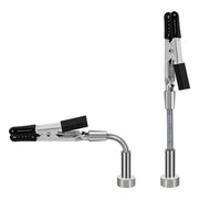 NEWACALOX Magnetic Mini Soldering Arm Holder for PCB Circuit Board with 360 Degree Chuck for Jewelry Making and Repair