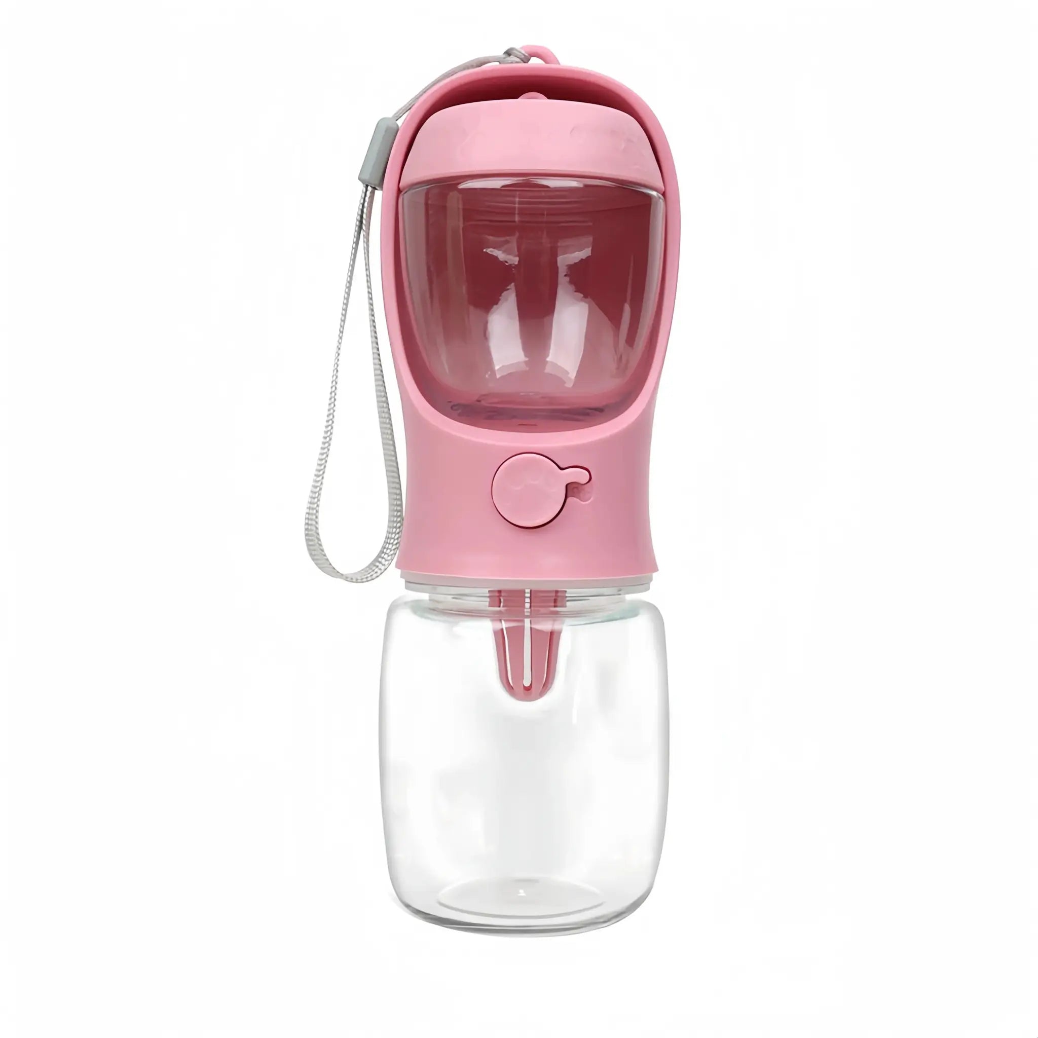Portable Dog Cat Water Bottle With Storage Food And Water Container Feeder Bowl For Travel Outdoor Pets