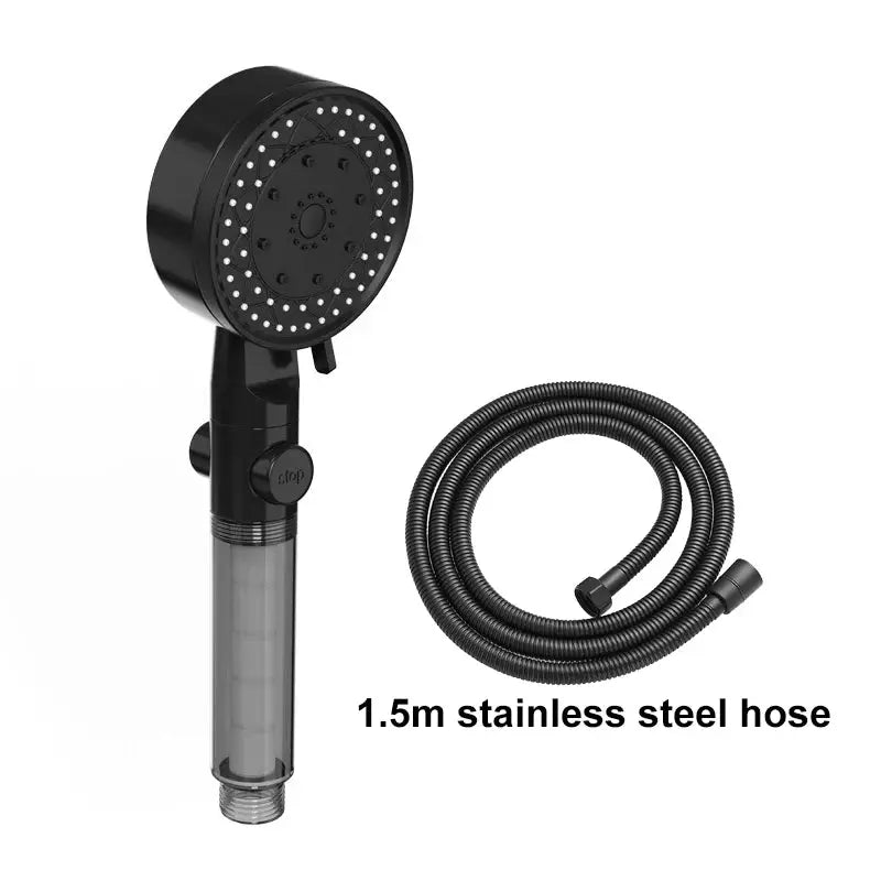 Doco Lab 8 Mode Adjustable High Pressure Shower Head With Water Filter