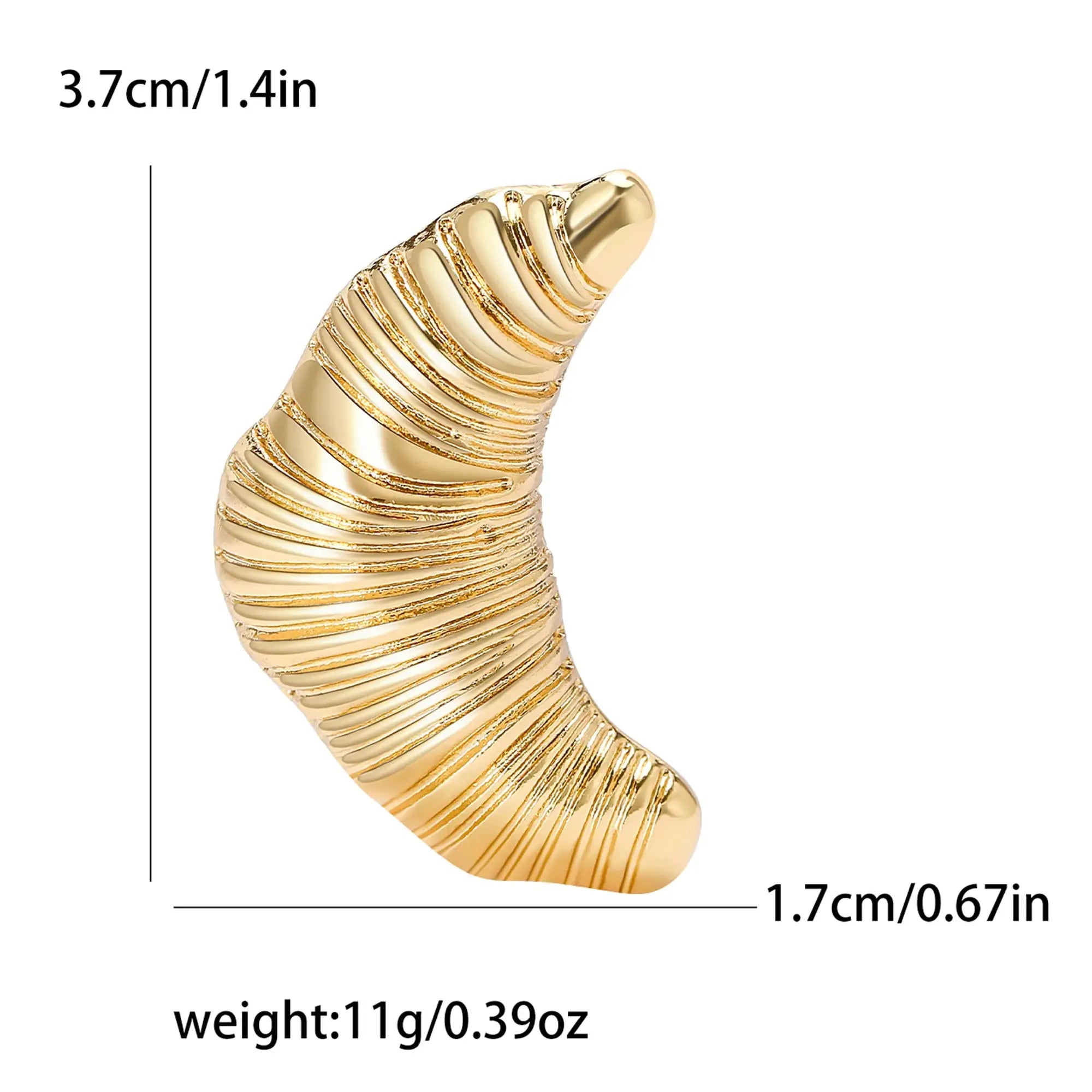 Enamel Croissant Brooches For Women And Men Unisex Animal Motifs Pins Zinc Alloy Jewelry Accessories Lapel Backpack