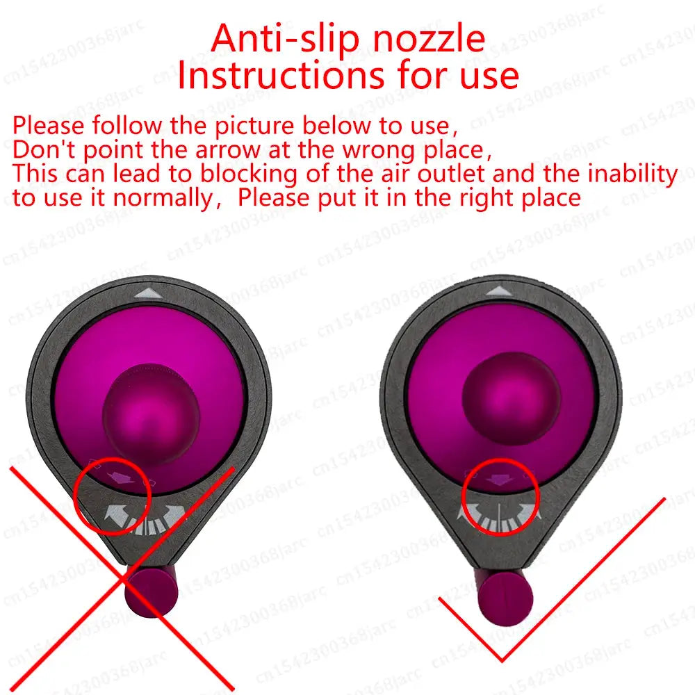 SenCiciMen X9 multi hair styler with purple anti-slip nozzle on gray housing, Simples Market.