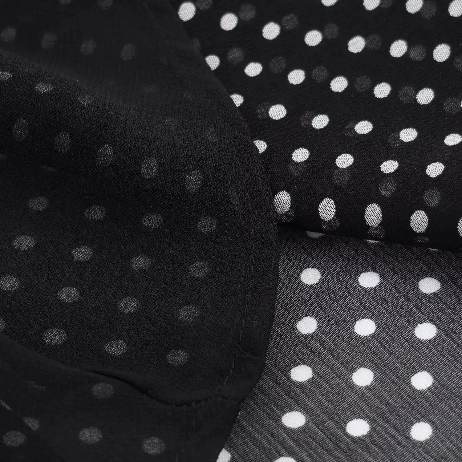 Polka Dot Two Piece Outfits For Women Bow Tie Blouse And Midi Skirt