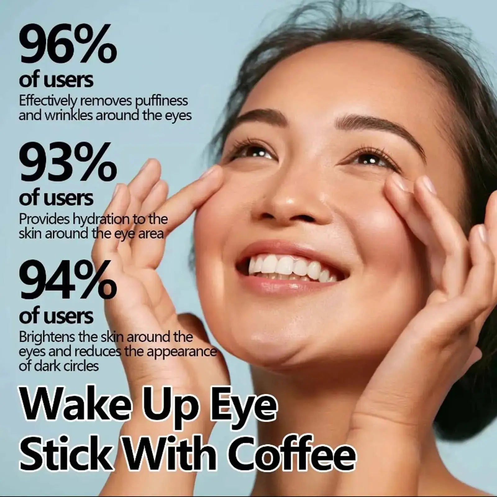 Snail Eye Cream Stick With Collagen And Retinol For Hydration Dark Circles Fine Lines And Puffiness