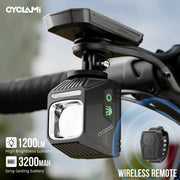 Cyclami Bike Headlight Front Hanging Light for MTB and Road Cycling Cutoff Beam Aluminum Alloy