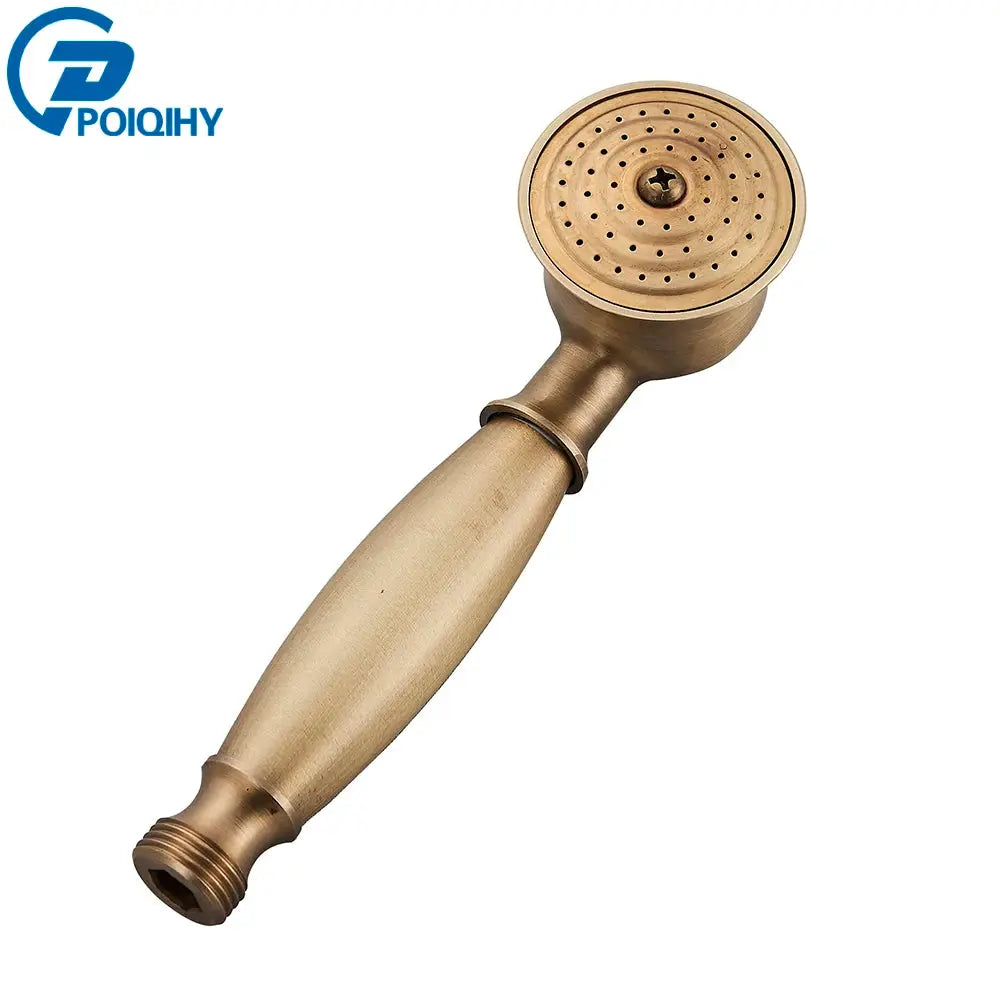 Simples Market antique brass handheld shower head with 150cm hose