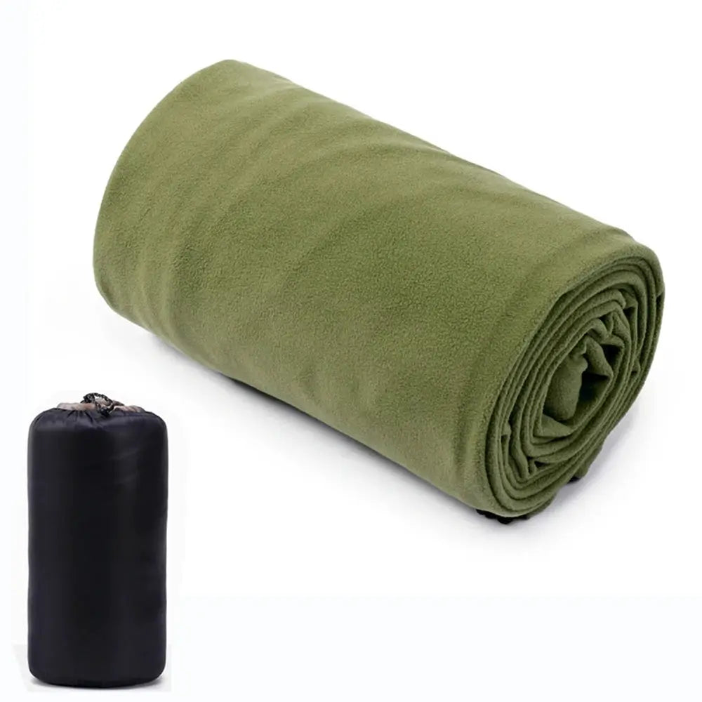 Ultra Light Fleece Sleeping Bag Liner For Adults Portable Warm Bedding For Camping And Travel