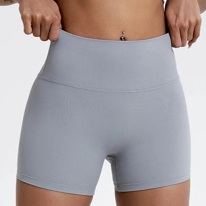 Hearuisavy Womens Running Shorts Compression High Waist Buttock Lift Leggings For Cycling Yoga Breathable Fitness Gear