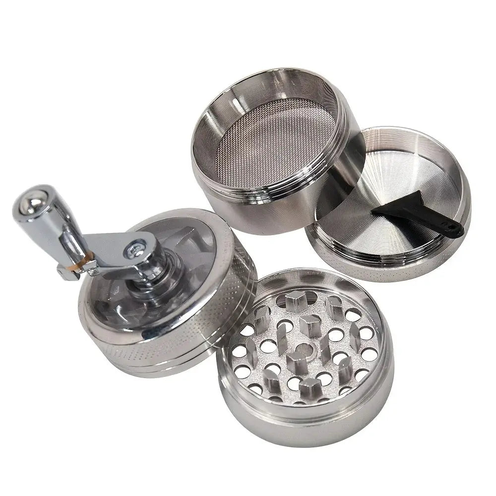 Manual Nut And Hard Spice Grinder For Nutmeg Peppercorns Rock Salt And Ginger Durable Metal Crusher