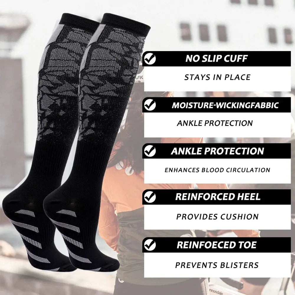 Unisex Compression Socks For Women And Men Calf Support For Running Travel Nursing Pregnancy Circulation Athletic