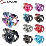 CNC Mountain Bicycle Stem 31.8mm Short Power Riser For MTB And Road Bikes High Strength