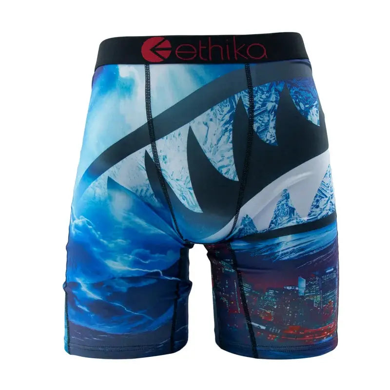 ETHIKA Mens Boxer Shorts Breathable Mesh Crotch Trunks Plus Size S3XL Swimming Underpants
