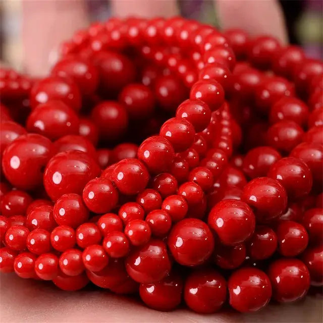Natural Stone Beads Lava Jasper Tiger Eye Quartz Agate Round Beads 4 To 12mm For Jewelry Making DIY Bracelet Accessories