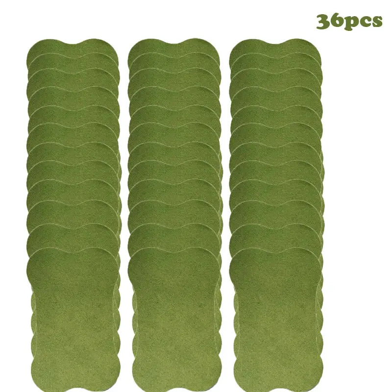 Lumbar spine self-heating patches by Simples Market, green, 36pcs