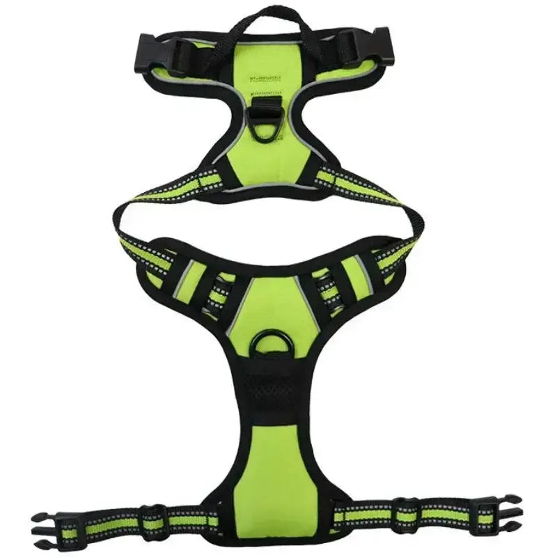 Reflective Adjustable Breathable Vest Chest Strap Harness For Small Medium Large Dogs Cats Puppies Pet Collar Accessory