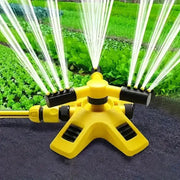 360 Degree Automatic Rotating Sprinkler Head for Nursery and Garden Irrigation Three Way Sprinkler Series