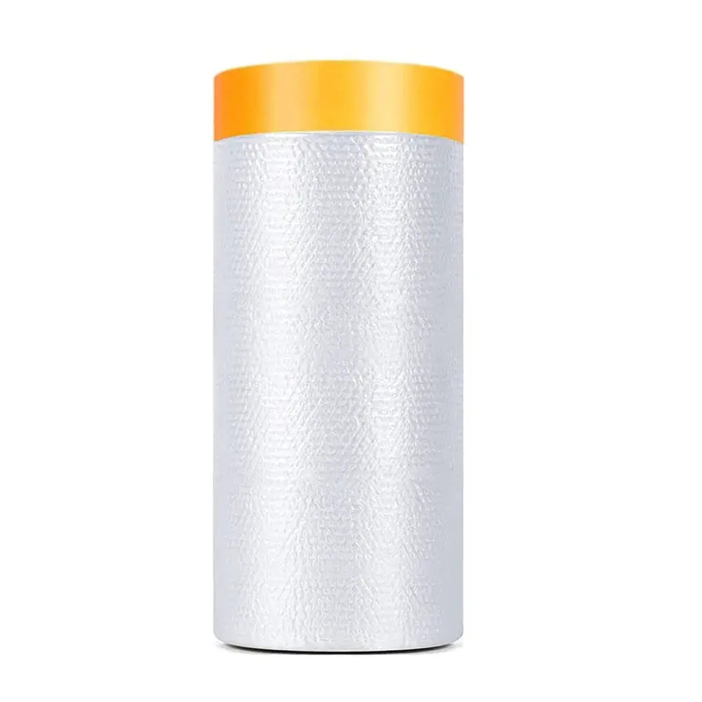PreTaped Masking Film Roll Painting And Decorating Protective Film Covering Skirting Boards Frames Cars And Auto Body