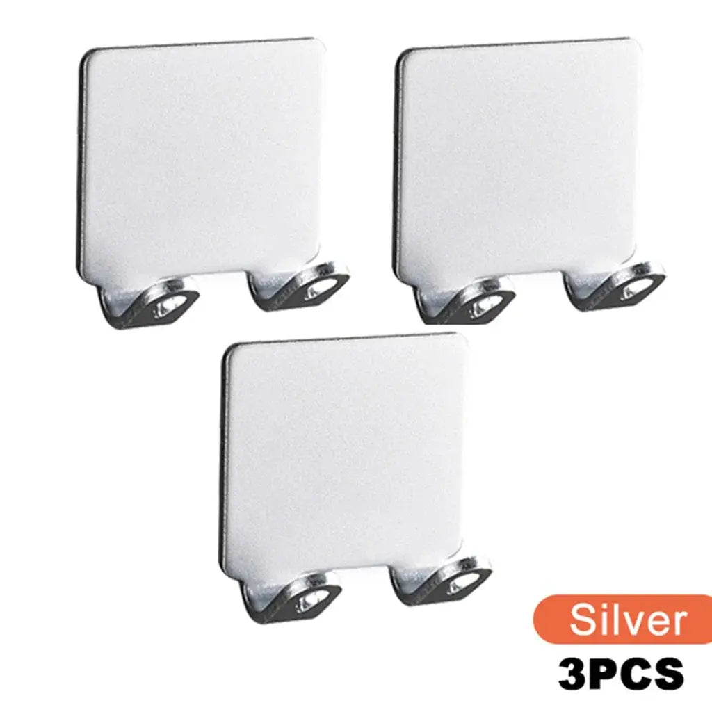 NovaLine Razor Holder Punch Free Wall Mount Stainless Steel Shaving Shelf For Bathrooms