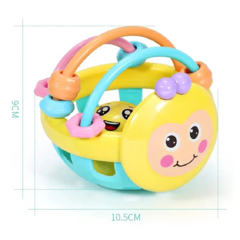 Baby Soft Teething Toys For Newborns Sensory Teether Rattle Grasping Ball For Infant Development Safe Silicone Toy
