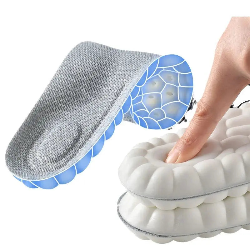 High Elasticity Sport Orthotic Insoles With Arch Support And Shock Absorption For Breathable Comfort And Odor Control