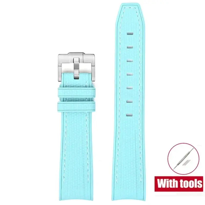 Joint MoonSwatch 20mm Diving Strap for Omega X Swatch Men Women Arc Curved End TPU Rubber Bracelet for Rolex Watch Band 2028