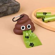 Portable Garbage Bag Dispenser for Pets Degradable Dog Toilet Bags and Cat Dog Stool Storage Box on the Go