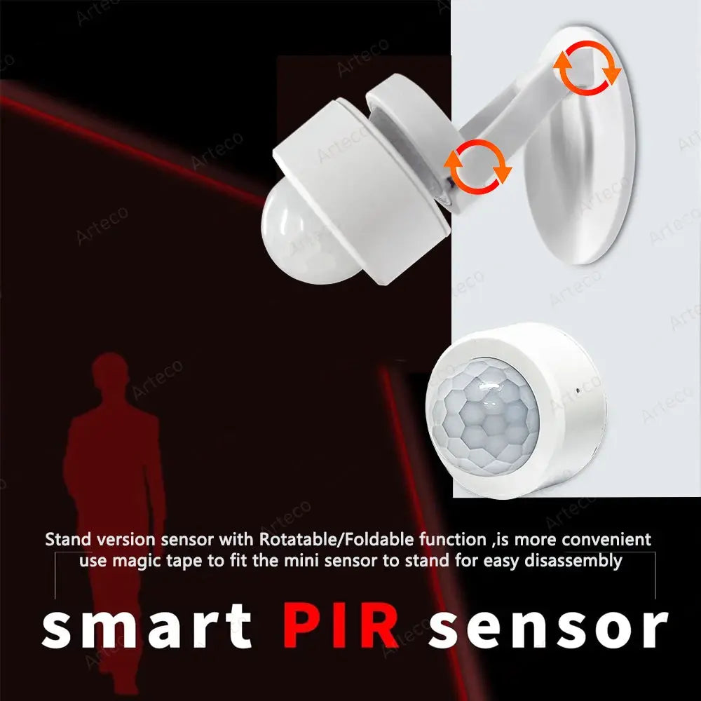 Zigbee 3.0 PIR Motion Sensor 120 Degree Infrared Detector Security Alarm Works With EWeLink And Home Assistant