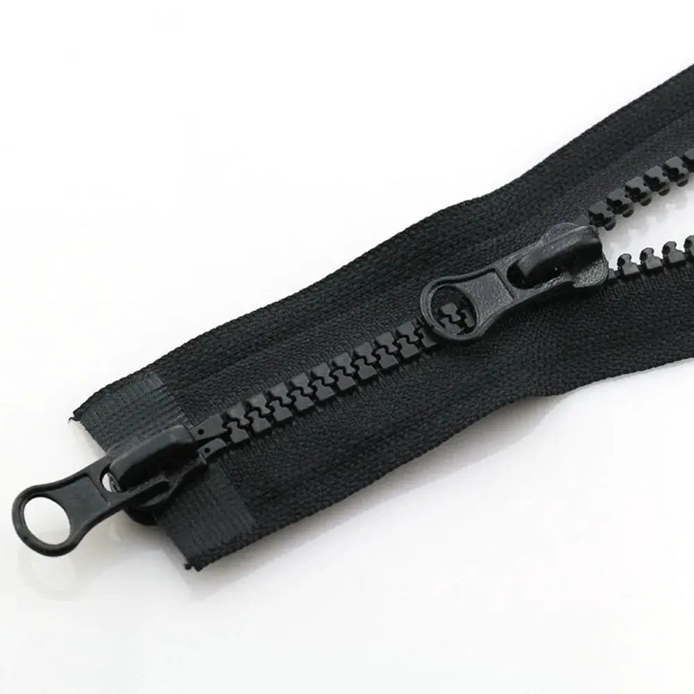 90cm Size 5 Resin Zipper Double Slider Two Way Open End For Jackets Durable High Quality Long Zips