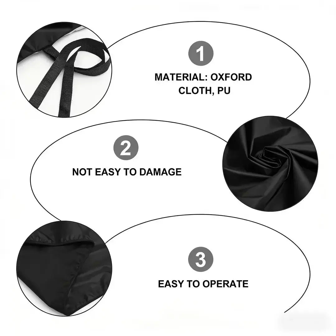 Universal waterproof car trunk cargo mat by Simples Market; oxford cloth/PU, durable and easy to use