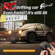 1 64 Scale Desktop RC Drift Car 2 4GHz High Speed Four Wheel Remote Control Car for Gaming Parties Gift