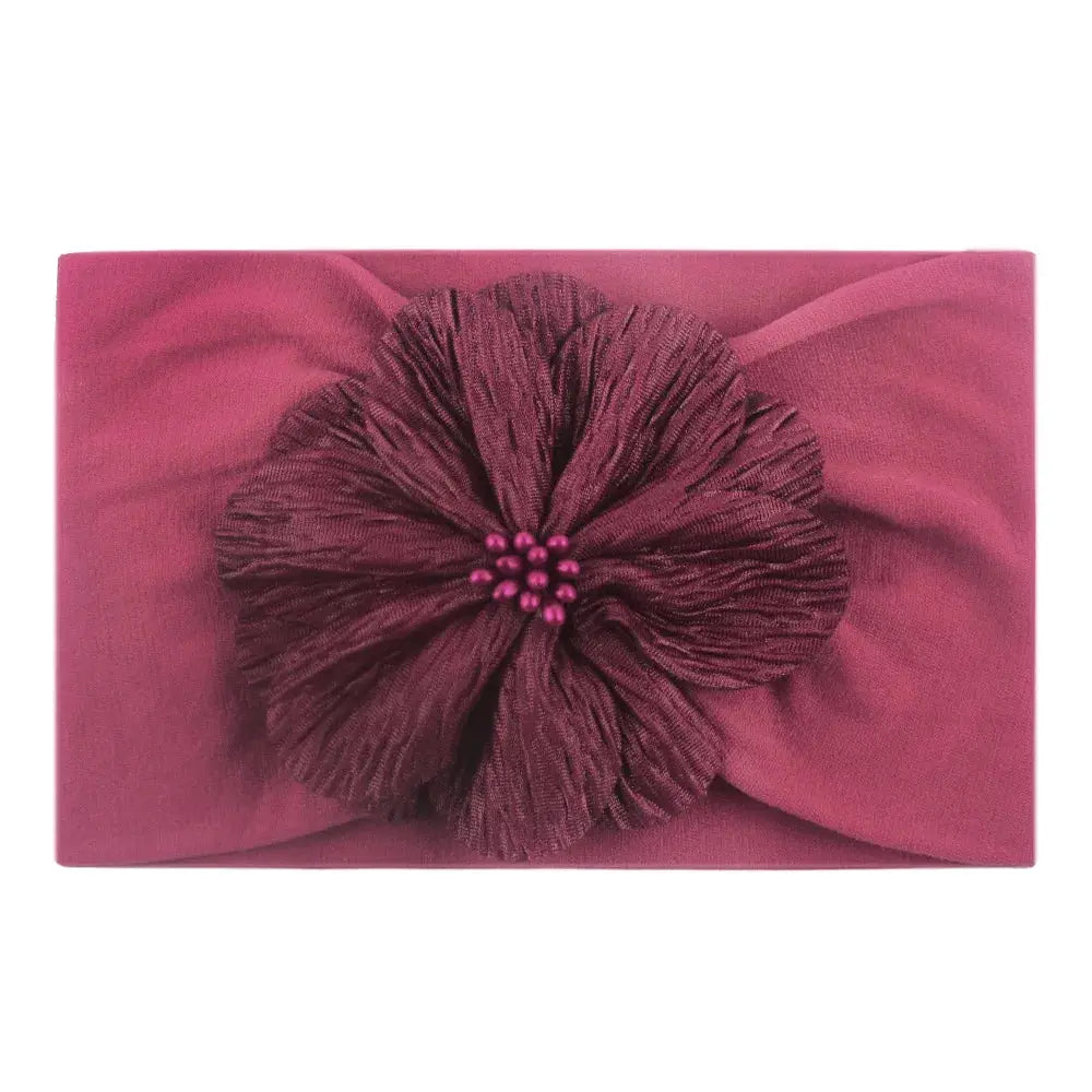 13 Colors Flower Baby Headbands Soft Elastic For Newborn Girls Hair Accessories Pack
