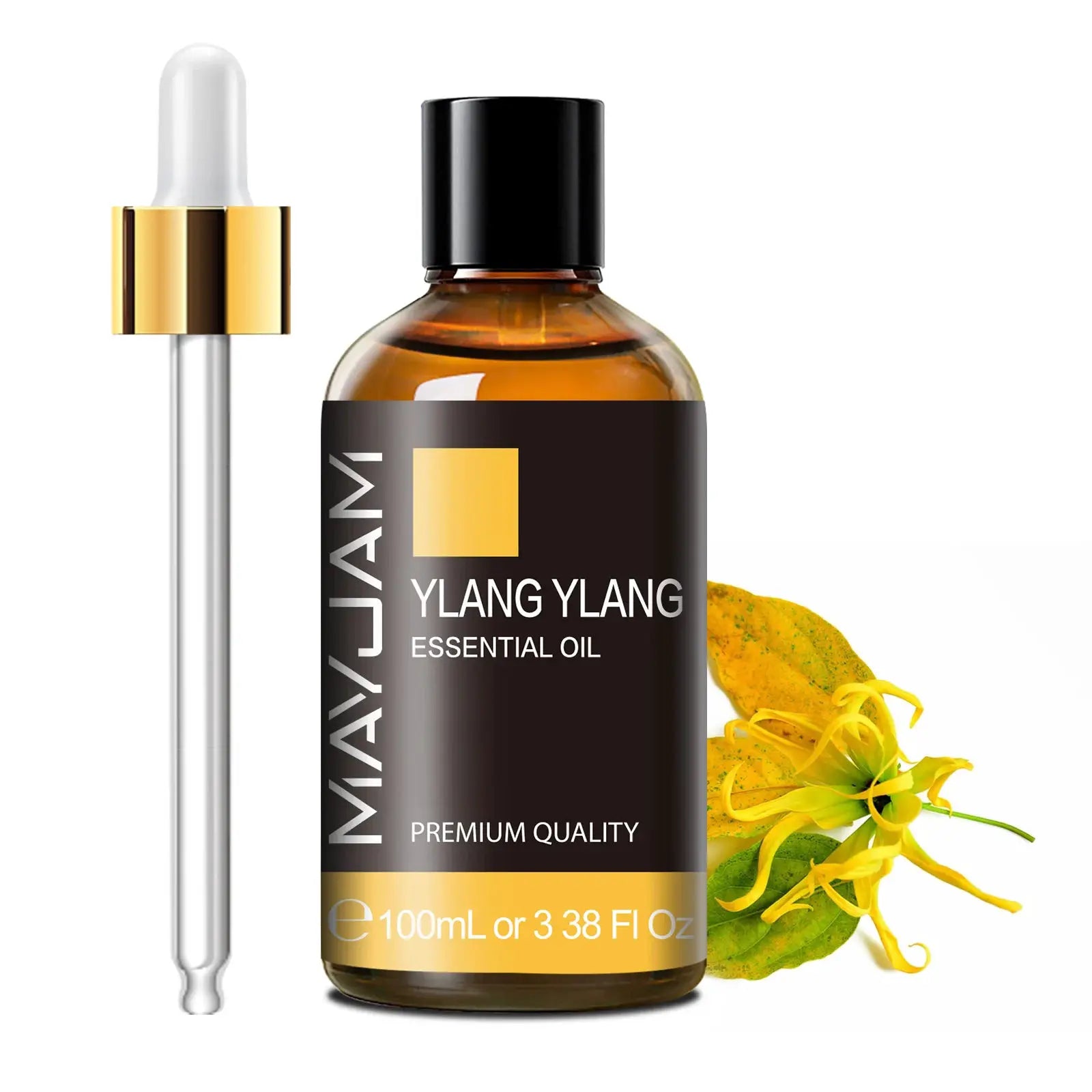 Mayjam 100ml Pure Essential Oil With Glass Dropper Lavender Eucalyptus Rosemary Vanilla Aromatherapy Oil
