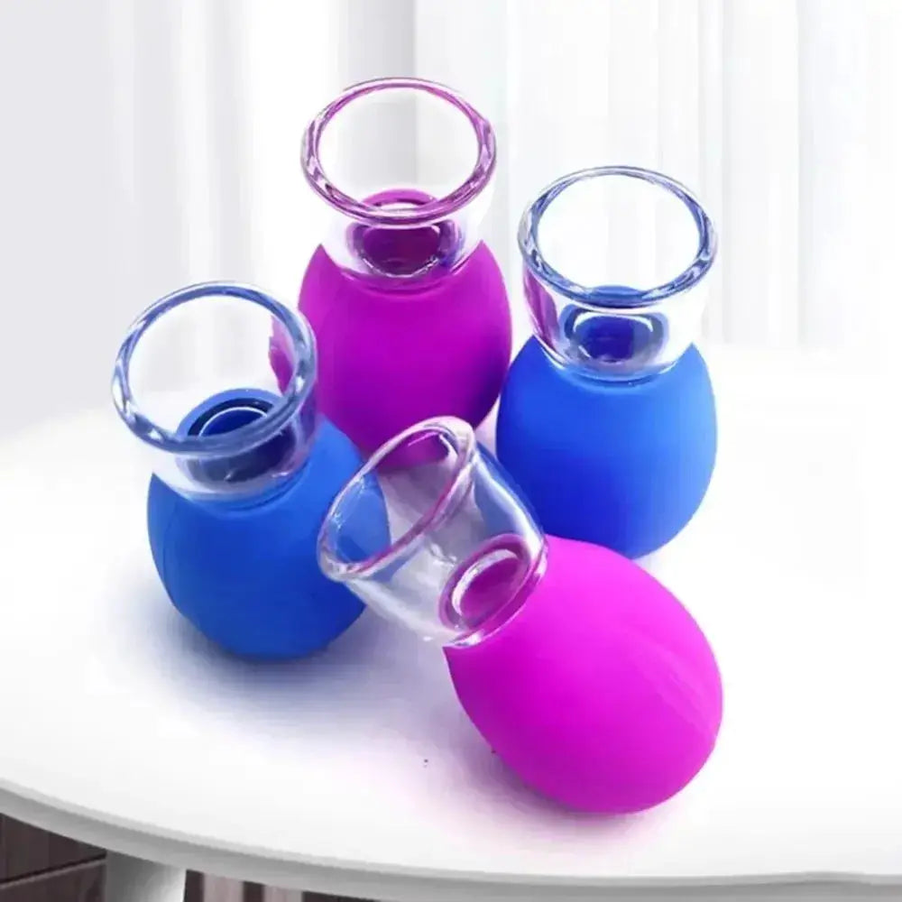 Silicone Facial Cupping Set For Face And Eye Vacuum Massage Cups