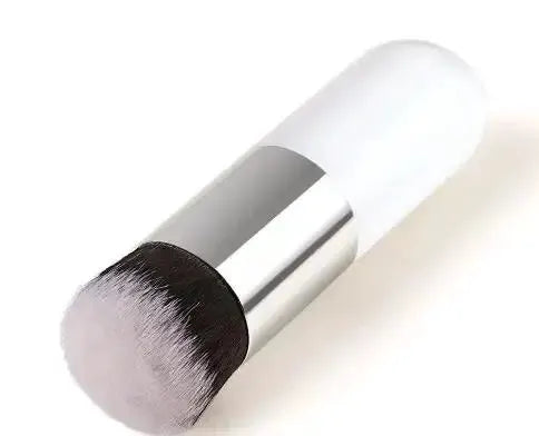 GlowNova Dual Size Foundation Brush Set With Soft Porous Bristles For Flawless Blending Liquid Foundation And BB Cream