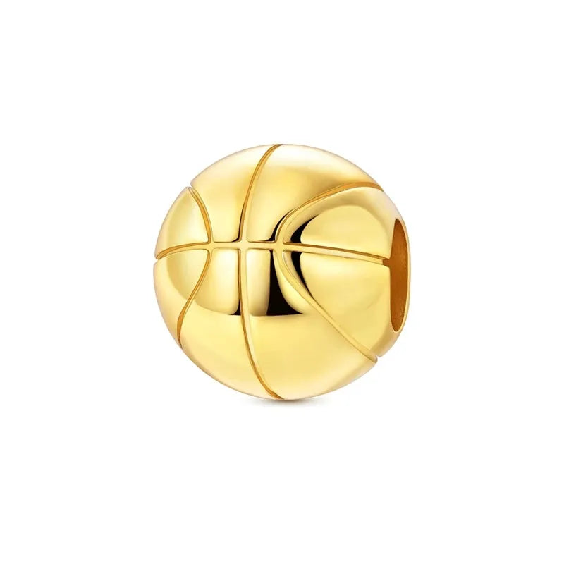 925 Sterling Silver Gold DIY Charms Beads Inlaid Zirconium Sun Leopard Pendants Fit Bracelet For DIY Jewelry Making