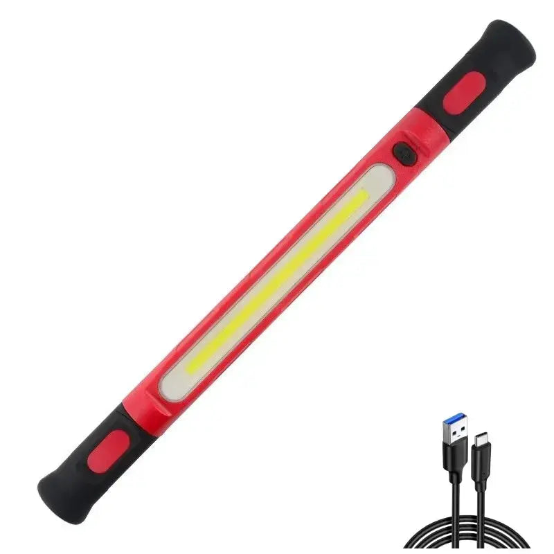 Super Bright Magnetic Work Light With 5200mAh Rechargeable Battery 3000 Lumen Underhood Car Repair And Outdoor Lighting