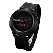 PrimeFit Mens Sports Watch Alarm Clock Waterproof LED Digital Fitness Timepiece For Training
