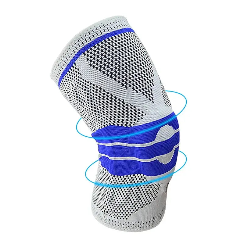 Knee Brace Silicone Sleeve Knee Pads For Arthritis And Meniscus Protection Joint Support With Compression For Sports