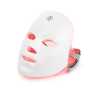 Rechargeable LED Facial Mask Seven Color Photon For Skin Rejuvenation