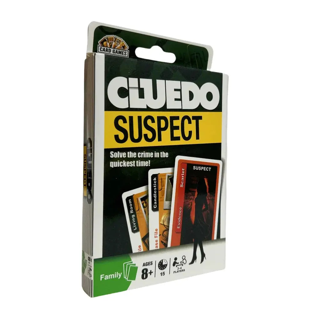 Newest Cluedo Card Game Classic Mystery Board Game for Multiplayer Entertainment and Deduction Fun