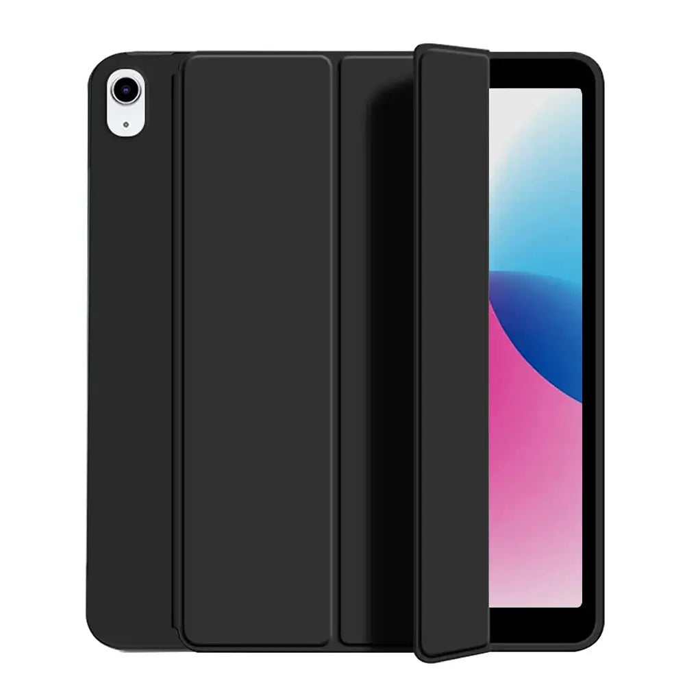 NovaGuard All Gen iPad Intelligent Protective Cover With Three Fold Stand And Soft TPU Case Drop Resistant Shockproof