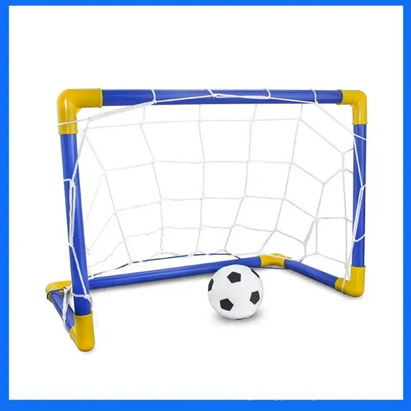 Lightweight Portable Micro Soccer Goal Set With Net Pump And Ball For Indoor Outdoor Training At Park And Beach