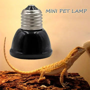 Ceramic Heated Incubation Lamp Infrared Reptile Heat Lamp For Constant Temperature And Sleep Support