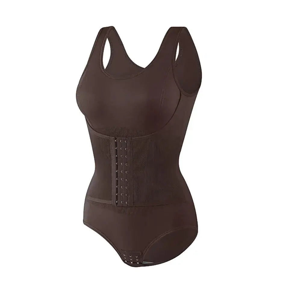 VivaCurve Zipper Belt Bodysuit Shapewear For Tummy Control And Waist Slimming Cincher