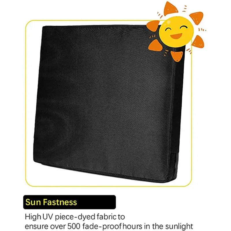 Sofa cushion inner cover, black outdoor replacement cushion, Simples Market