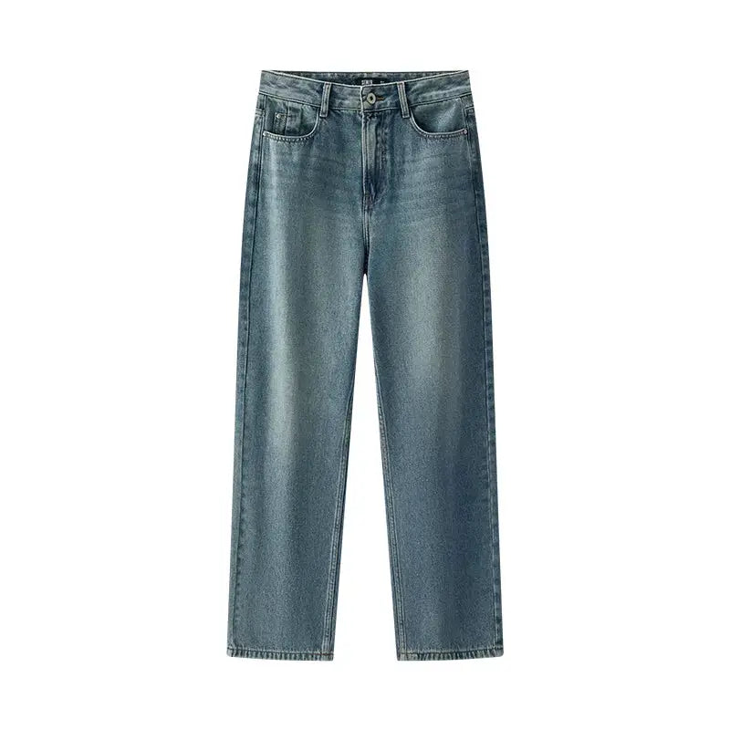 Semir Jeans Women Vintage Wide Leg Trousers Spring 2025 Soft Denim