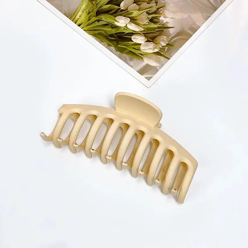 Geometric Matte Hair Claw Set - Simples Market