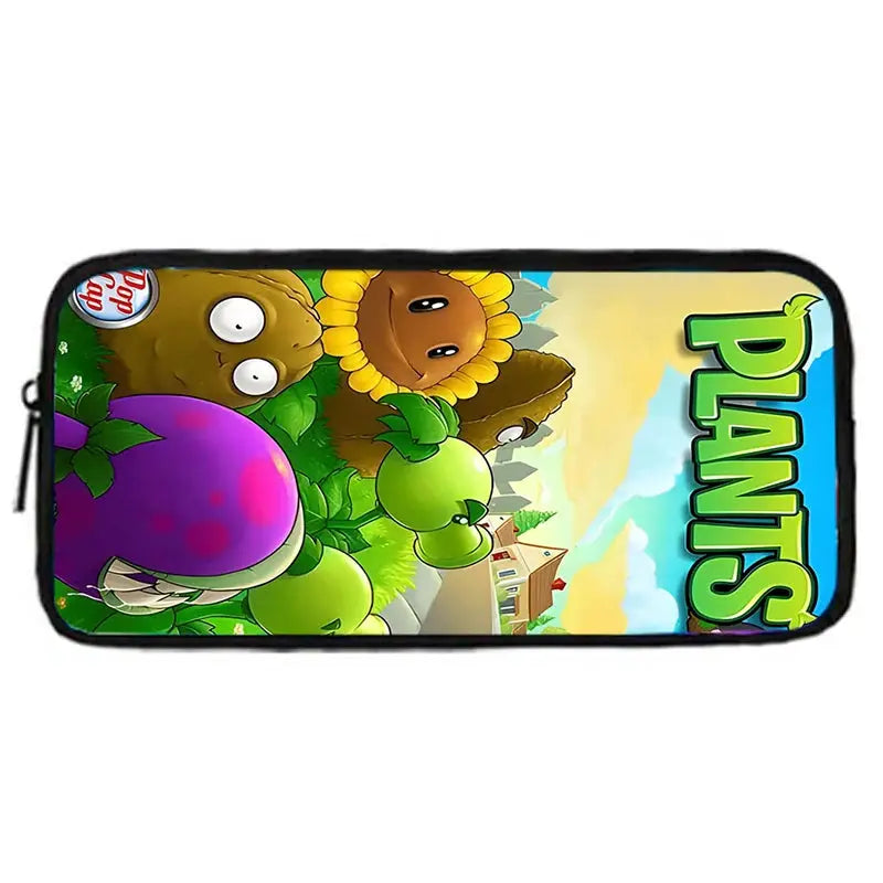 Plants vs Zombies school backpack set with lunch bags and pencil bag by Simples Market