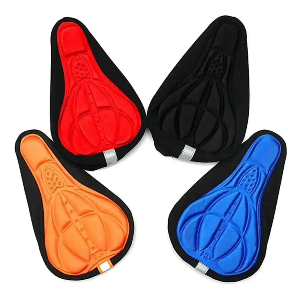 2025 Bicycle Saddle 3D Soft Seat Cover for MTB Mountain Bikes Thickened Sponge Pad Outdoor Breathable Cushion