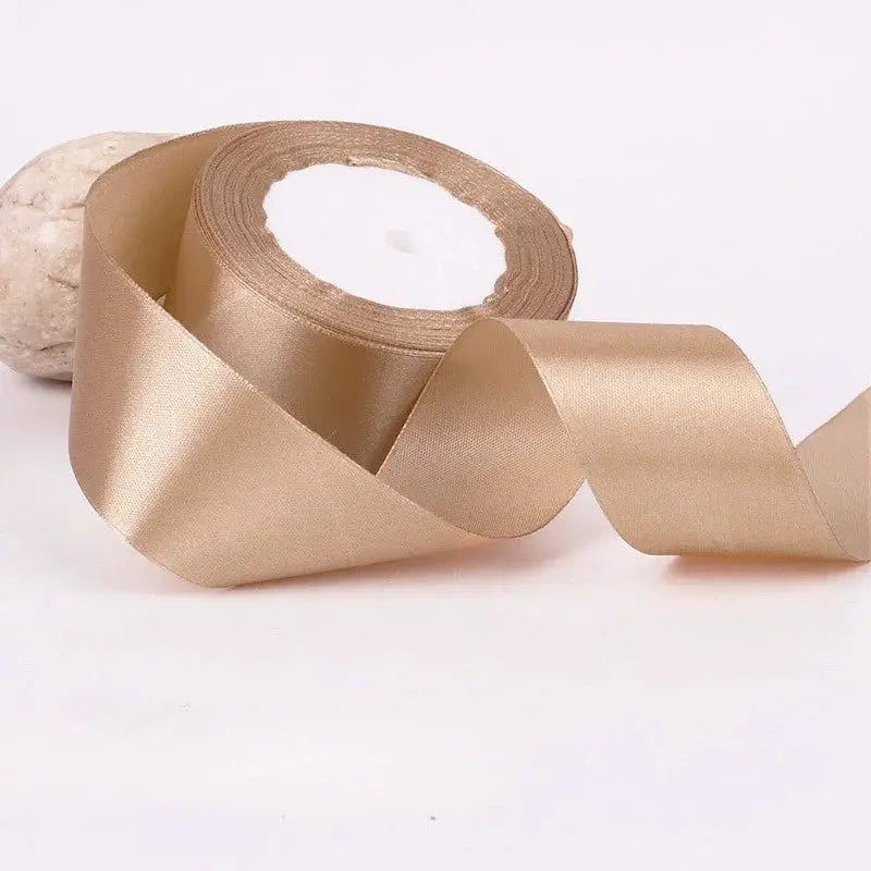 22 Meters Satin Ribbon Assorted Colors 6mm Wide 100 Percent Polyester Gift Wrap Craft Bow