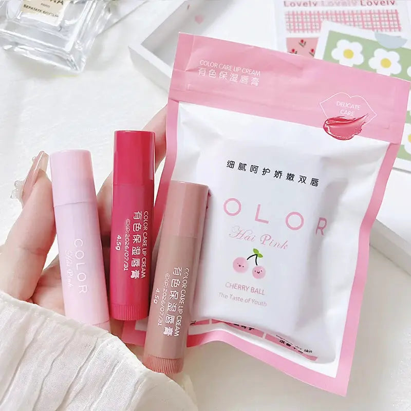 LipLuxe Colored Moisturizing Lip Balm Hydrates Lips Smooths Lip Lines Delivers Rich Color And All Day Comfort